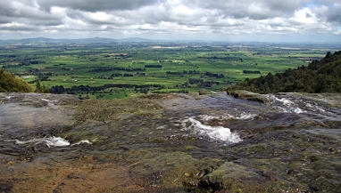 b-Green-pastures-seen-from-the-top-of-Wairere-Falls